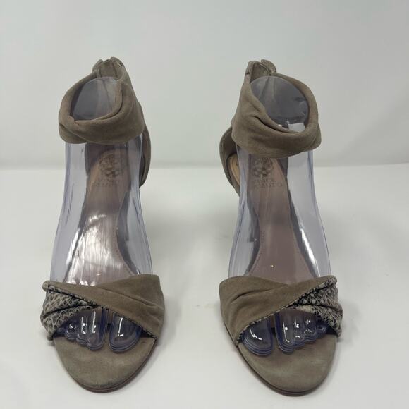 Vince Camuto Shoes - Vince Camuto Nude/Snake Skin Heels Women’s Size 7 Good Condition